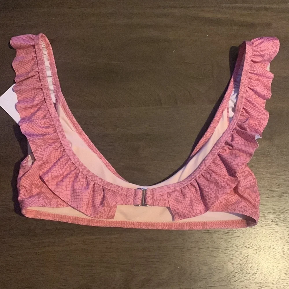 Splendid Ruffle Bralette Top size small